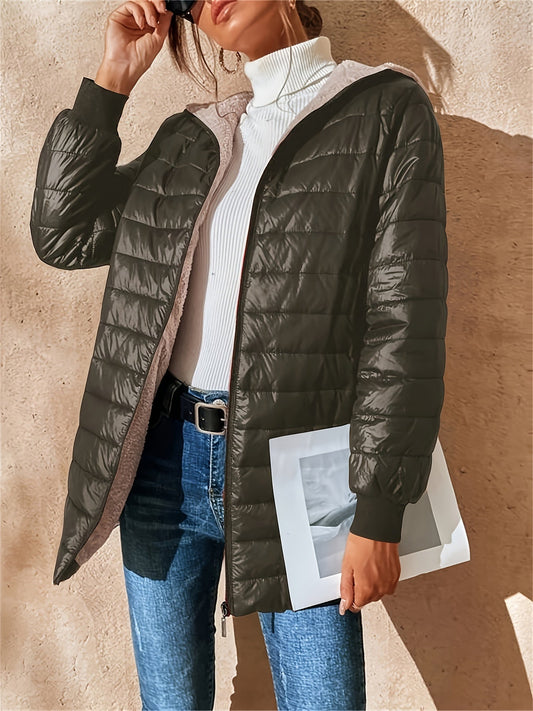 Warm Quilted Winter Jacket - ModishWorld