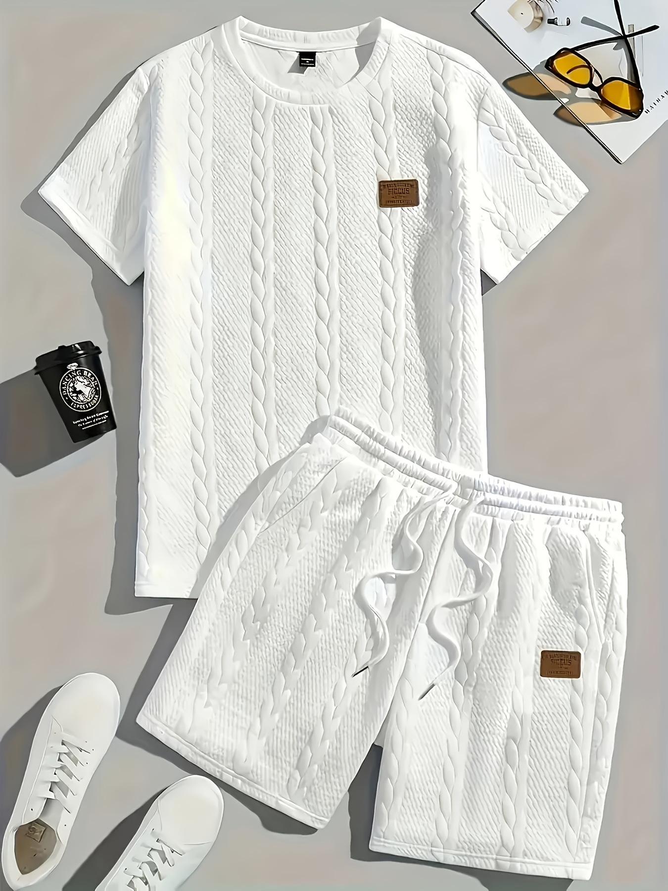 Fashionable Mens Summer Clothing Set - ModishWorld