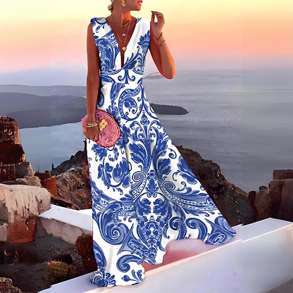 Stylish Summer Floral Women's Dress
