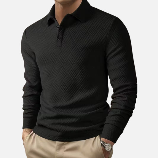 Classic Men's Polo Long Sleeve Shirt - Modish World