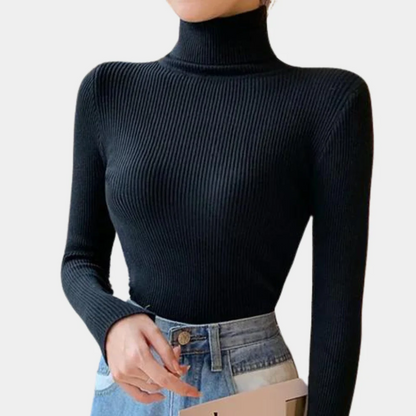 Women's Crew Neck Sweater - Soft with Long Sleeves