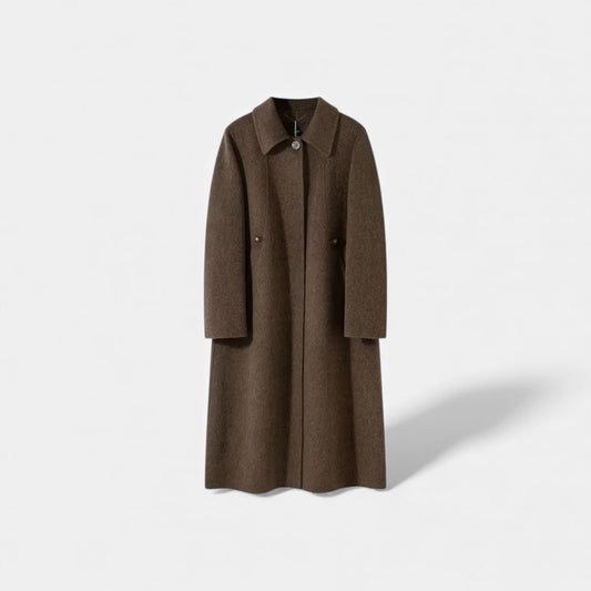 Classic Ladies Warm Long Wool Winter Coat - Modish World