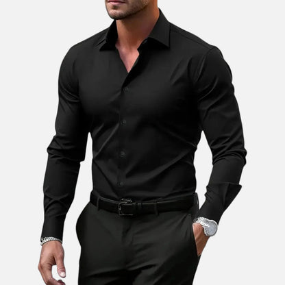 Classic Fit Mens Dress Shirt - ModishWorld