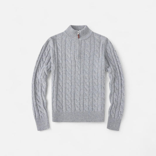 Classic Fit Crew Neck Women's Sweater - ModishWorld