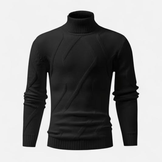 Classic Men's Knit Turtleneck Sweater - Modish World