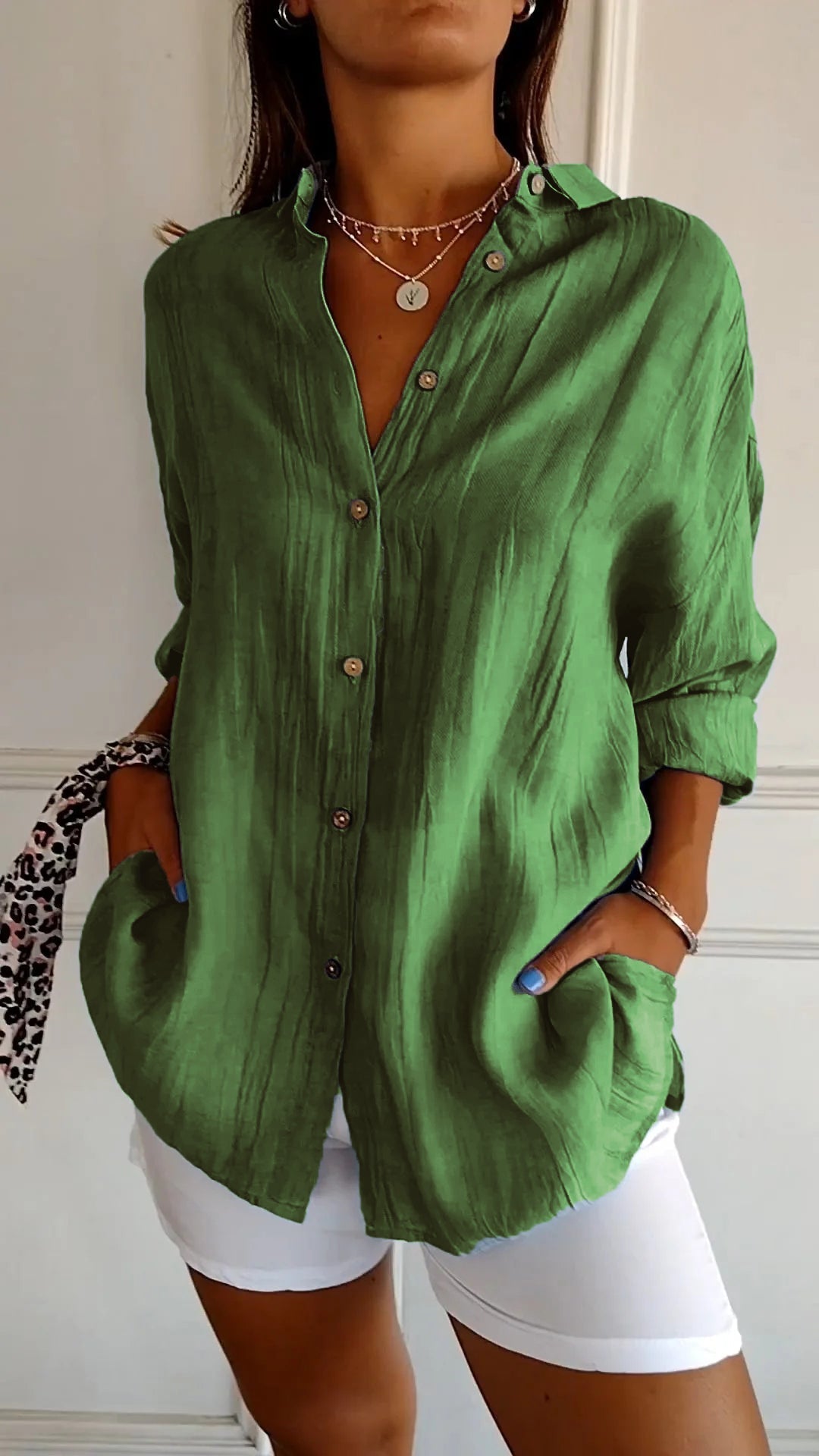 Comfy Women's Classic Summer Blouse