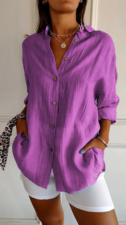 Comfy Women's Classic Summer Blouse
