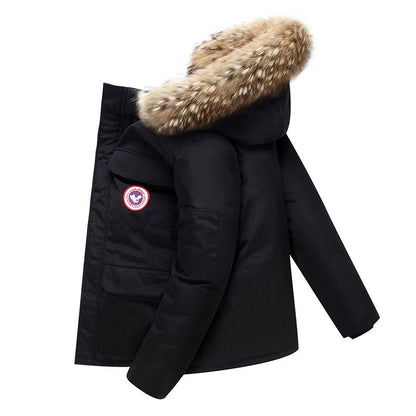 Men's Insulated Water Resistant Parka Coat