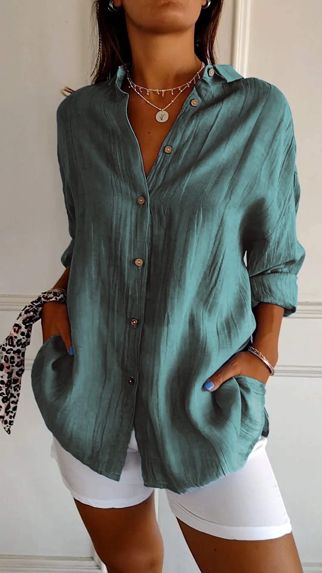 Comfy Women's Classic Summer Blouse