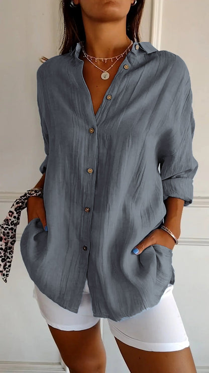 Comfy Women's Classic Summer Blouse