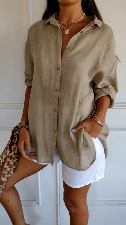 Comfy Women's Classic Summer Blouse