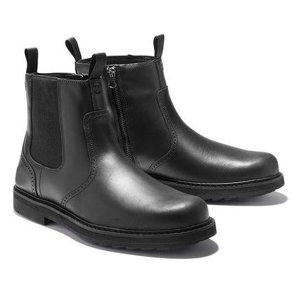 Men's Slip On Ankle Boots with Easy Pull Tabs