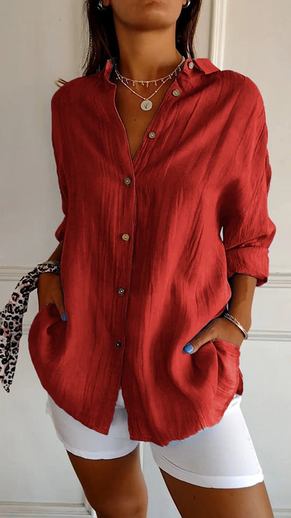 Comfy Women's Classic Summer Blouse