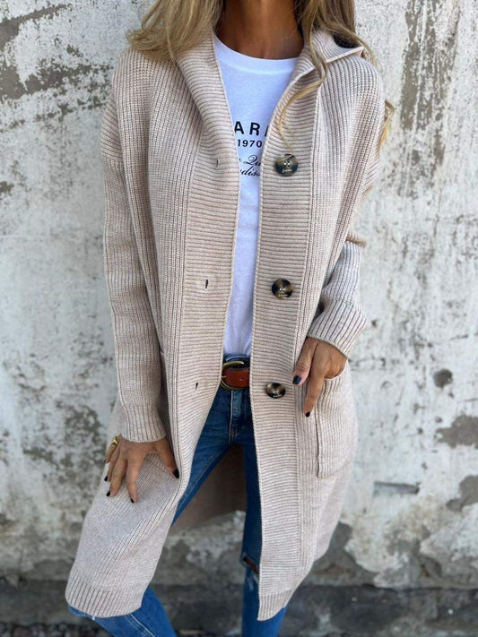 Classic Ladies Open Front Cardigan Sweater - Modish World