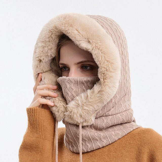 Warm Winter Face Mask Hood