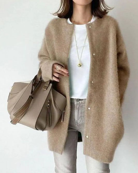 Warm Winter Wool Cardigan for Women - ModishWorld