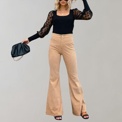Women's Classic Wide Leg High Waisted Jeans
