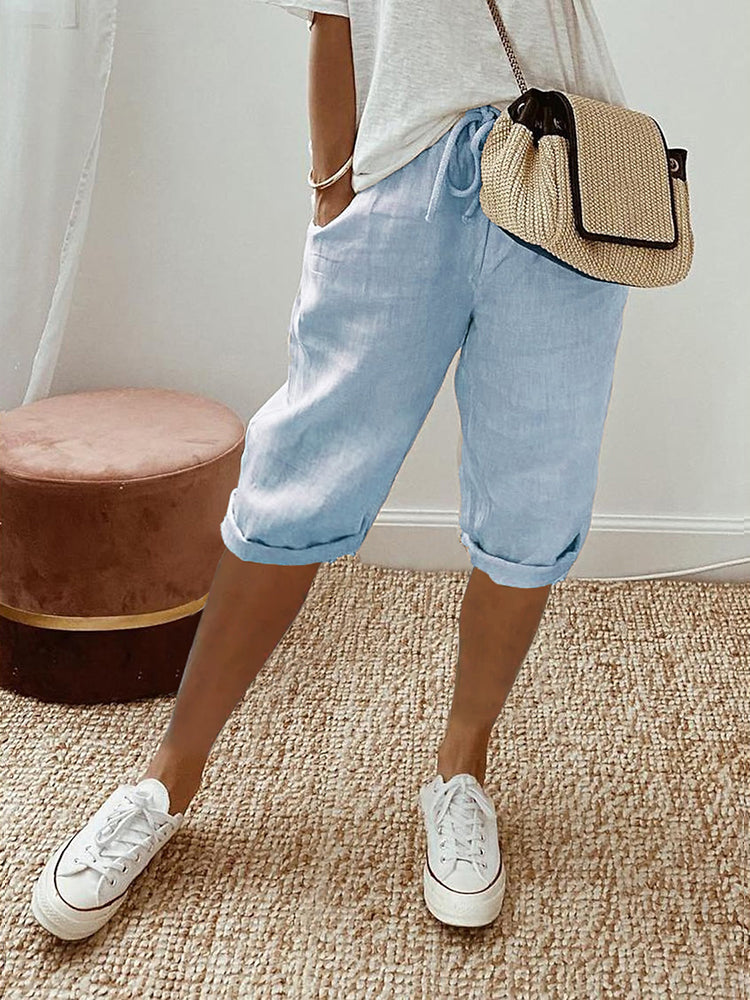 Women's Comfortable Loose Fit Shorts - Soft Summer Wear