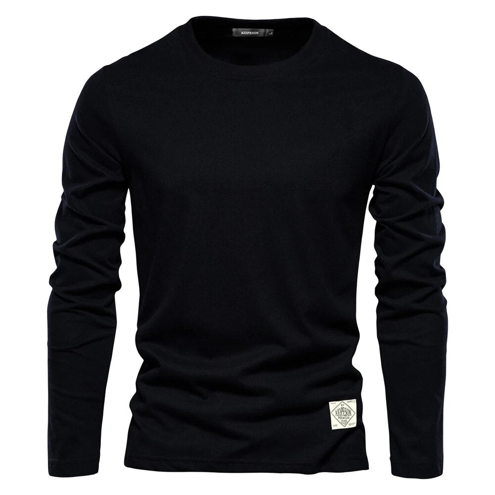 Classic Fit Crew Neck Mens Tee Shirt