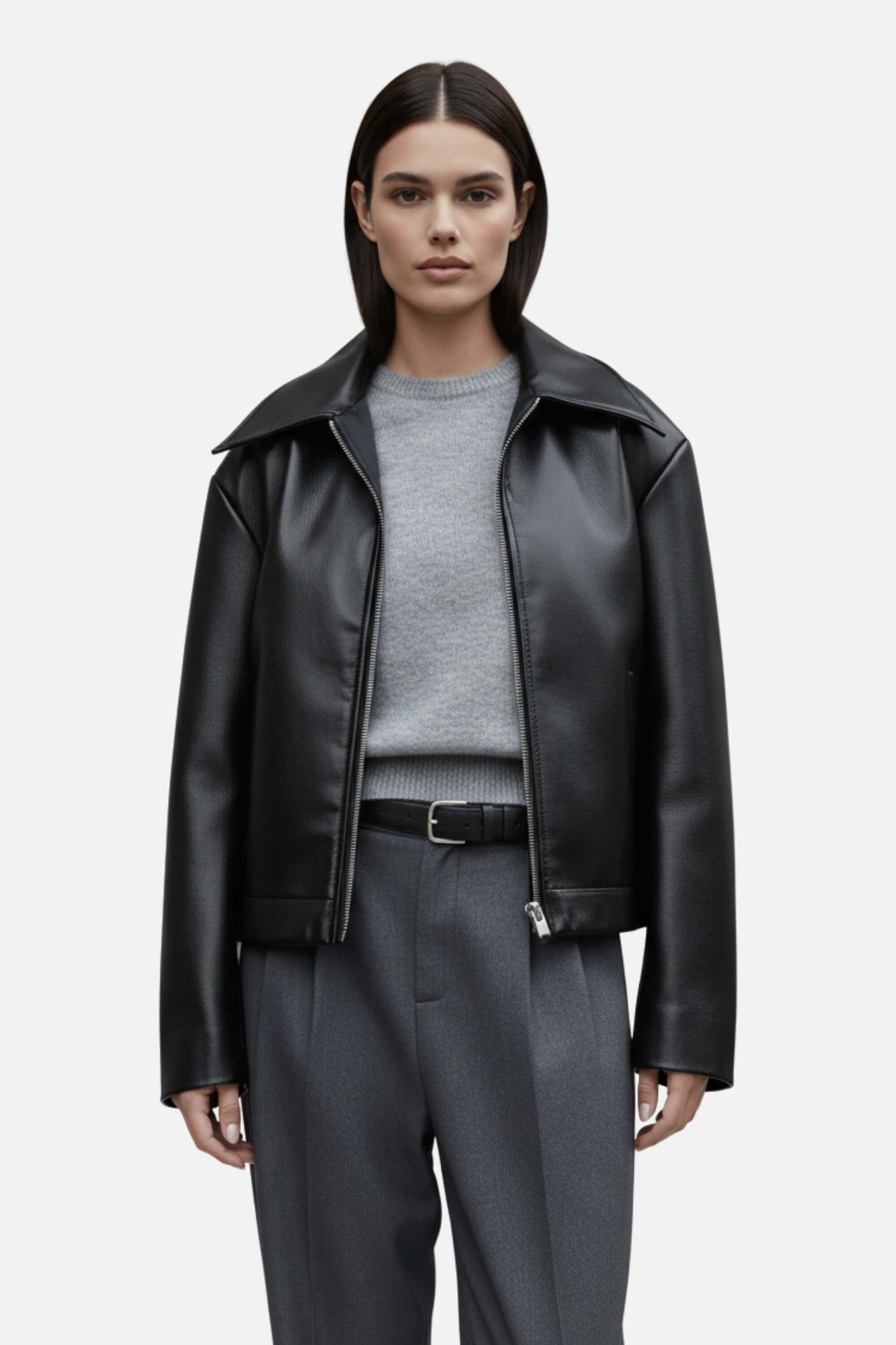 Classic Women's Genuine Leather Jacket - Modish World