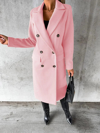 Classic Double Breasted Winter Coat