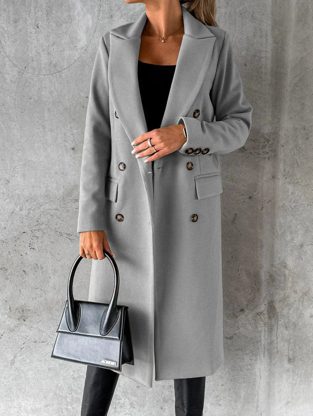 Classic Double Breasted Winter Coat