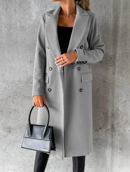 Classic Double Breasted Winter Coat