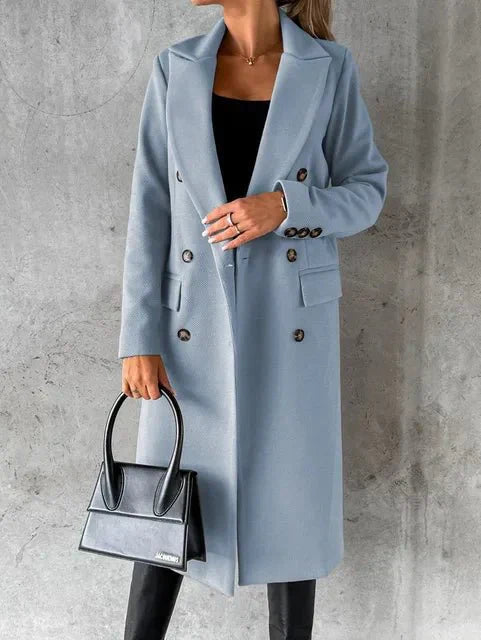 Classic Double Breasted Winter Coat
