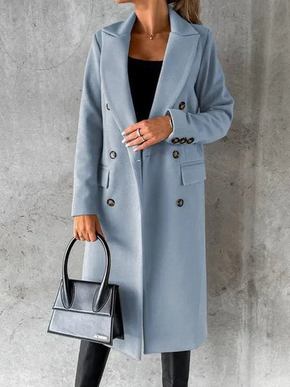 Classic Double Breasted Winter Coat