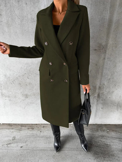 Classic Double Breasted Winter Coat