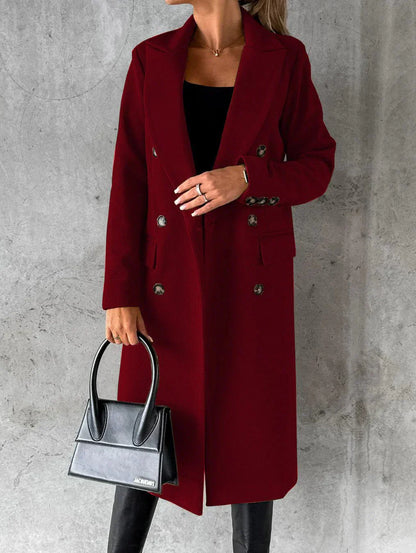 Classic Double Breasted Winter Coat
