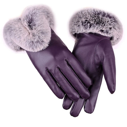 Warm and Cozy Leather Gloves - ModishWorld