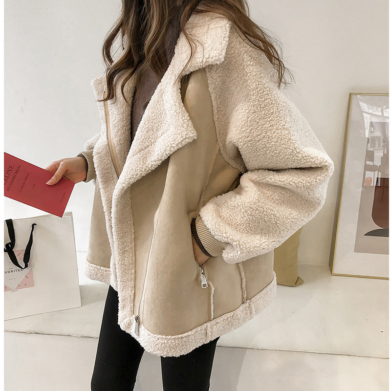 Ladies' Soft Faux Fur Winter Jacket - ModishWorld