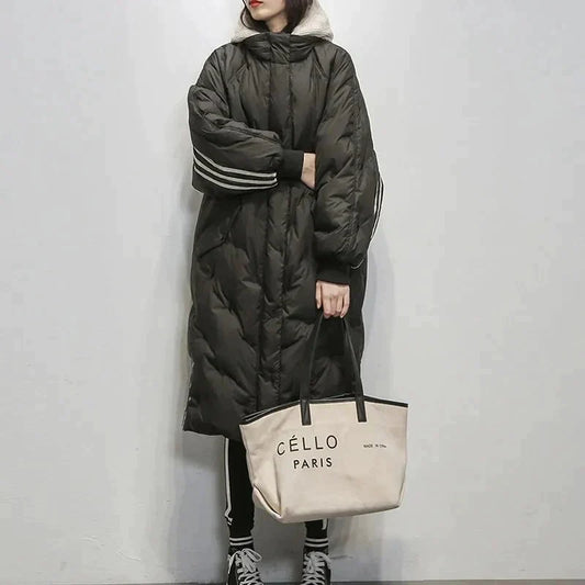 Warm Quilted Parka Coat for Ladies - ModishWorld
