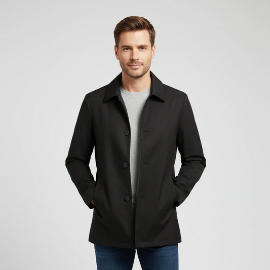 Classic Casual Button Down Coat - Modish World
