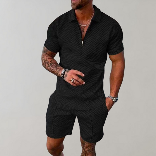 Comfortable Mens Polo Shirt and Short Combo - ModishWorld