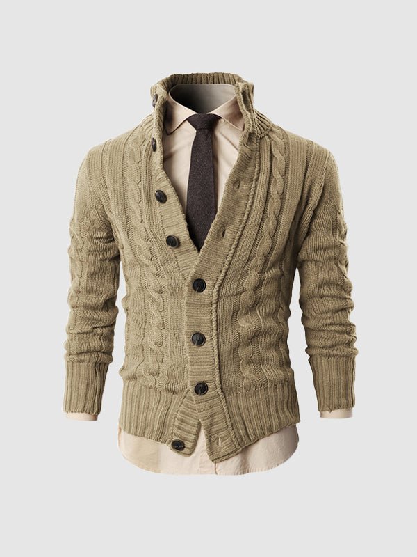 Men's Warm Crew Neck Winter Sweater
