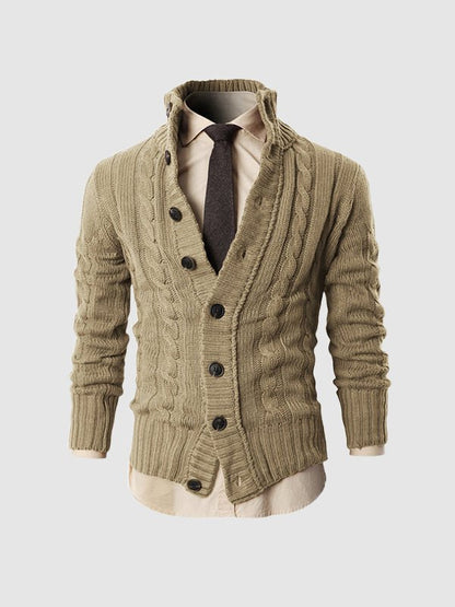 Men's Warm Crew Neck Winter Sweater