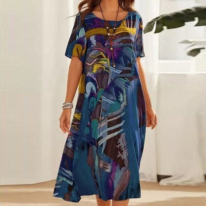 Elegant Casual Ladies Mini Dress - ModishWorld