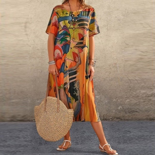 Elegant Casual Ladies Mini Dress