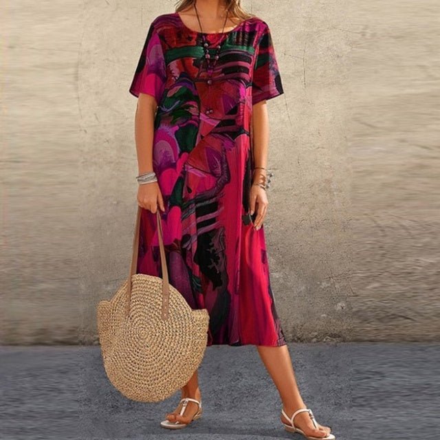 Elegant Casual Ladies Mini Dress