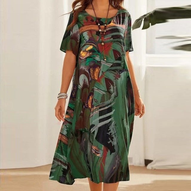Elegant Casual Ladies Mini Dress