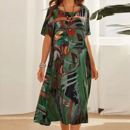Elegant Casual Ladies Mini Dress
