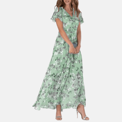 Beautiful Floral Women's Summer Dress - ModishWorld