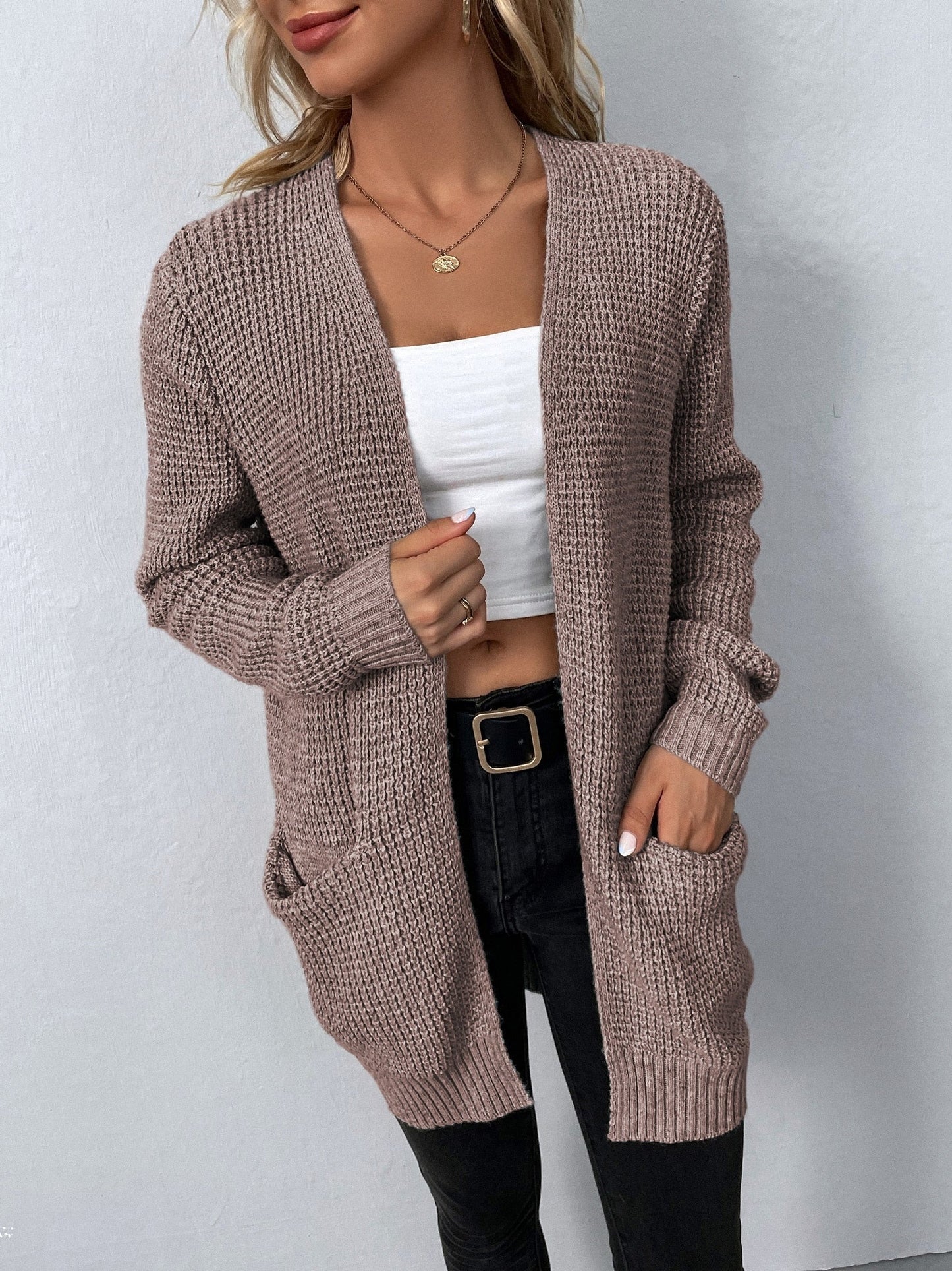 Comfortable Chic Women's Cardigan Sweater