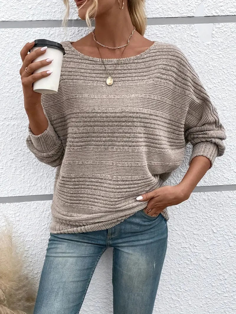 Classic Warm Brown Women's Sweater - ModishWorld