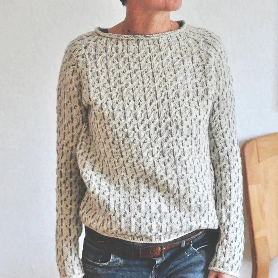 Classic Soft Grey Women's Sweater - ModishWorld