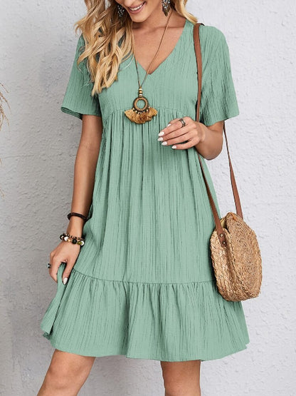 Chic Flared Everyday Women's Dress