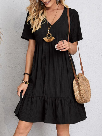 Chic Flared Everyday Women's Dress