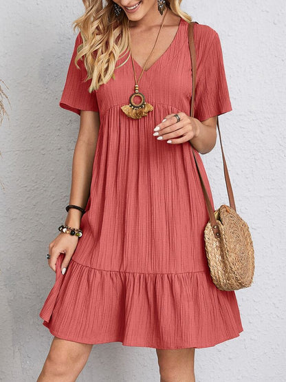 Chic Flared Everyday Women's Dress